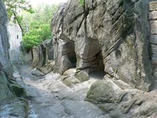 Höhlenwohnungen Langenstein